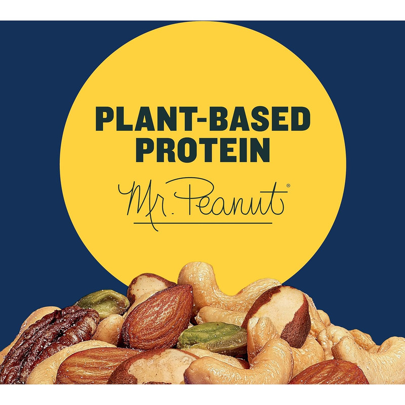 PLANTERS Deluxe Mixed Nuts - Roasted Cashews, Almonds, Brazil Nuts, Pistachios, gallery