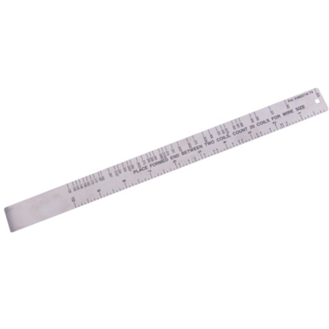 Garage Doors Ruler Style Spring Gauge Wire Size Tool Measure Coil Size gallery