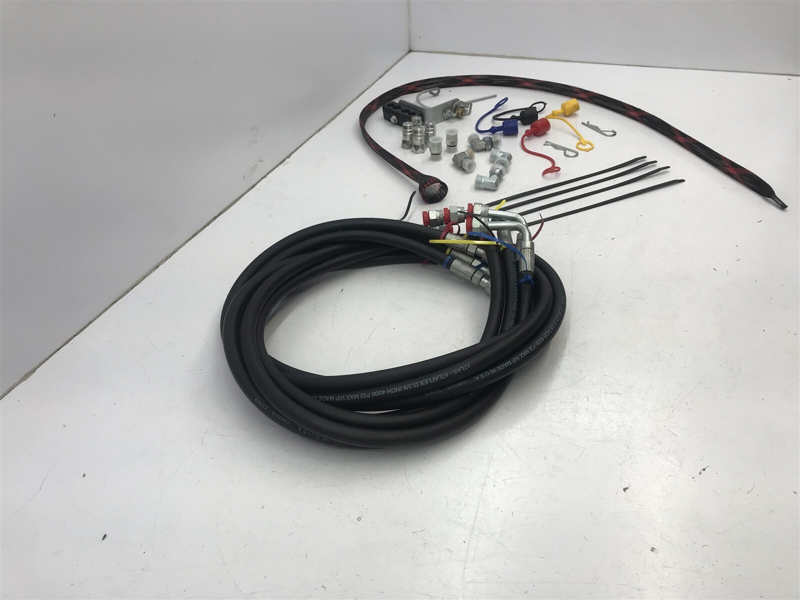 JOHN DEERE MID MOUNT LOADER COUPLER HOSE KIT BW15637 5076E 5082E 5090E gallery