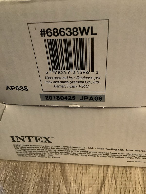 Intex Quick-Fill 6 “C” Battery Pump 68638E NEW gallery
