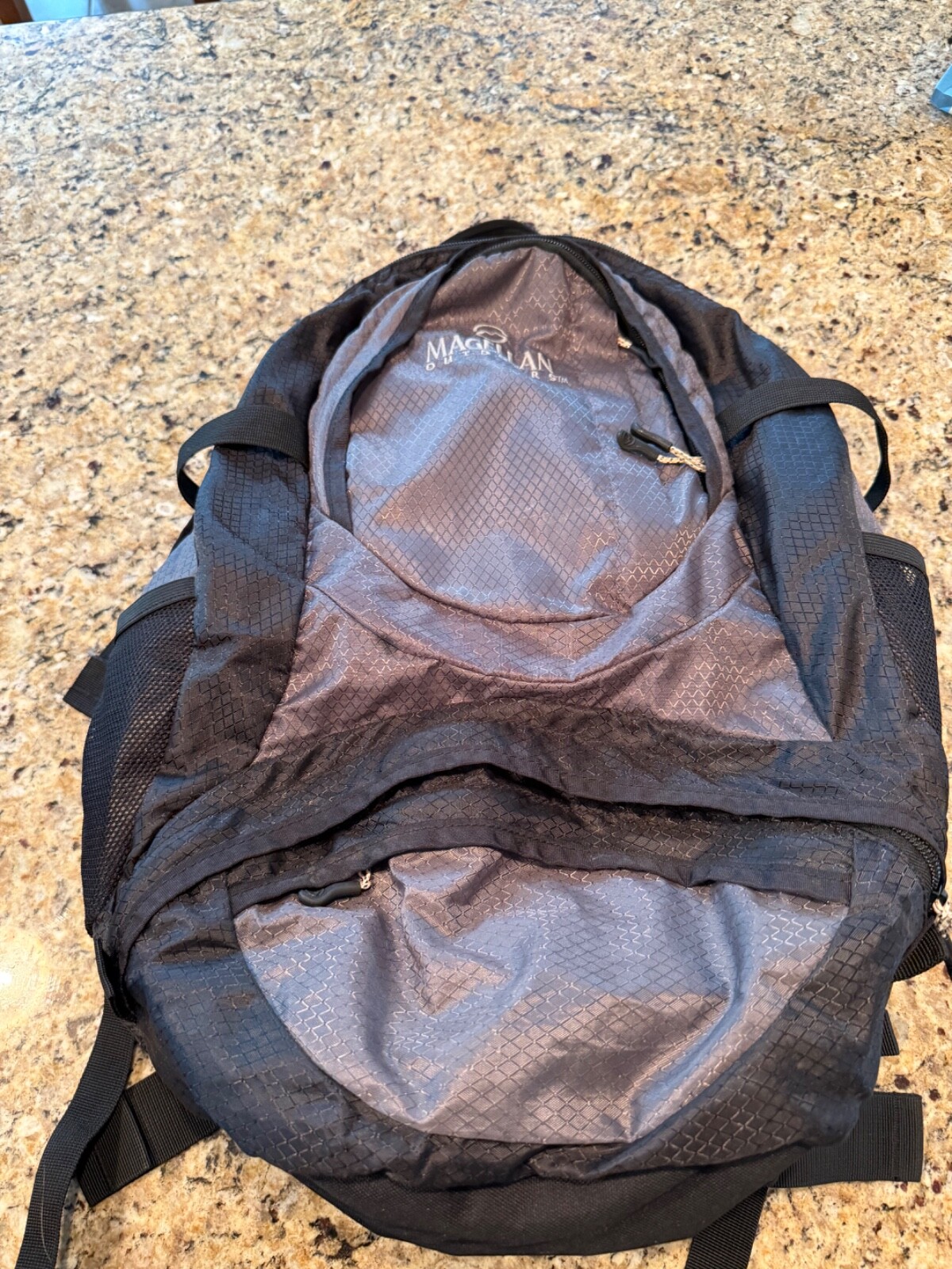 Magellan Outdoors Black and Grey Backpack