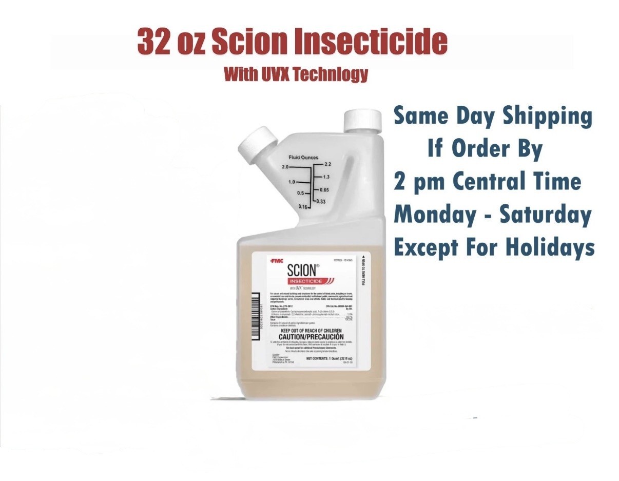 32 oz SCION UVX Insecticide Insect Control Flea Tick Scorpion Mosquito Spider et gallery