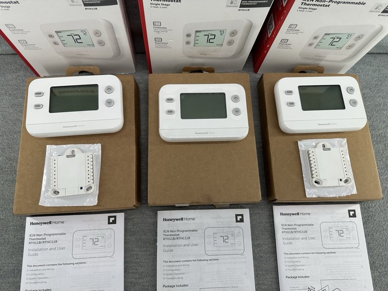 HONEYWELL HOME RTH11B X1N Non Programmable Thermostat Single Stage 1 Heat 1 Cool gallery