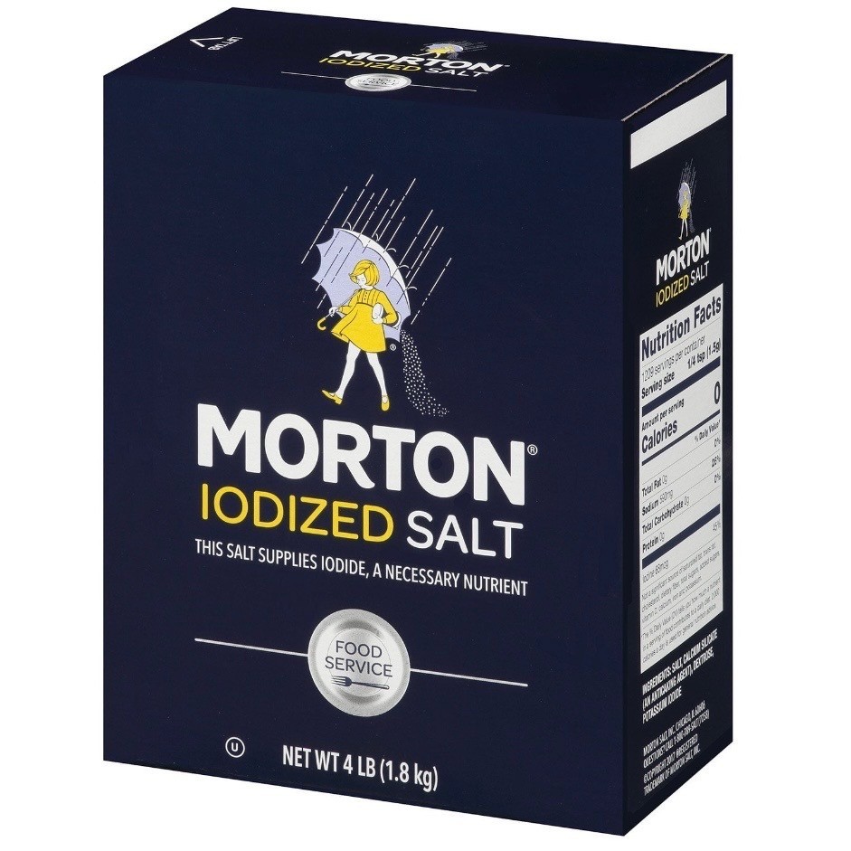 Morton Iodized Salt 64 Oz gallery