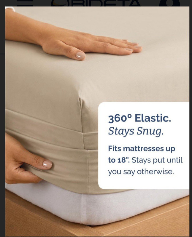100% Rayon Derived From Bamboo - Bamboo Sheets Split King Size gallery