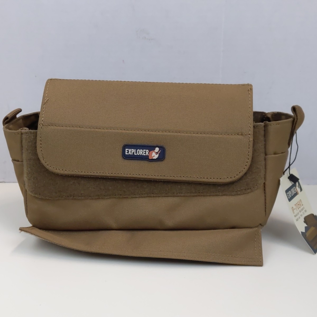 Explorer IP 705V2 Modular Backpack Add On Pouch Storage Bag Tan IC 705 