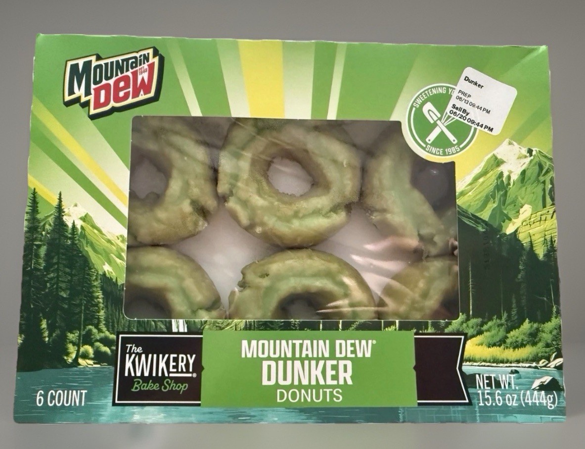 Mountain Dew Dunker Donuts Kwikery Bakery Kwik Trip 6 Count While Supplies Last! gallery