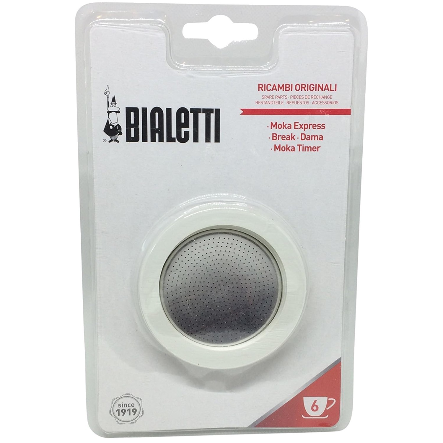 Replacement Filter & Gaskets for Moka Express gallery