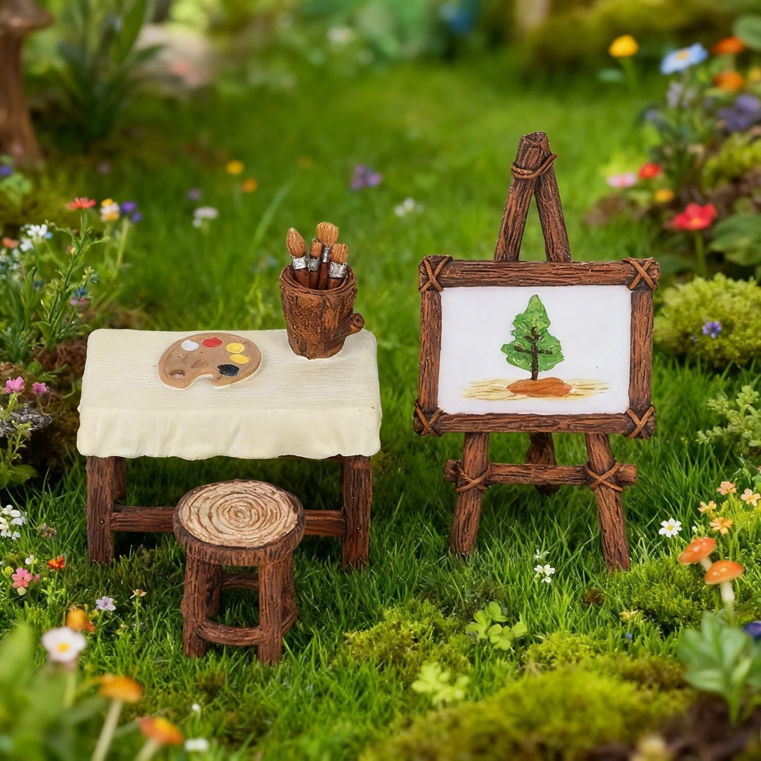 Miniature Fairy Garden Accessories, Outdoor Decor, Furniture & House Items gallery