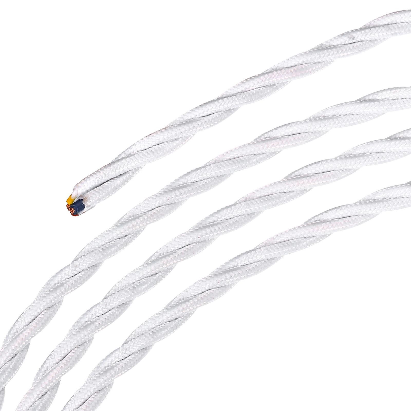 Contort Fabric Coated Thread 3 Soul 18AWG 5m/16.4ft, White gallery