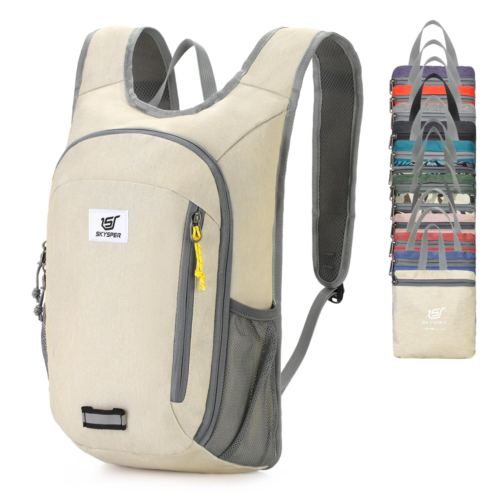Small Daypack 10L Hiking Backpack Packable Lightweight Travel Day Pack