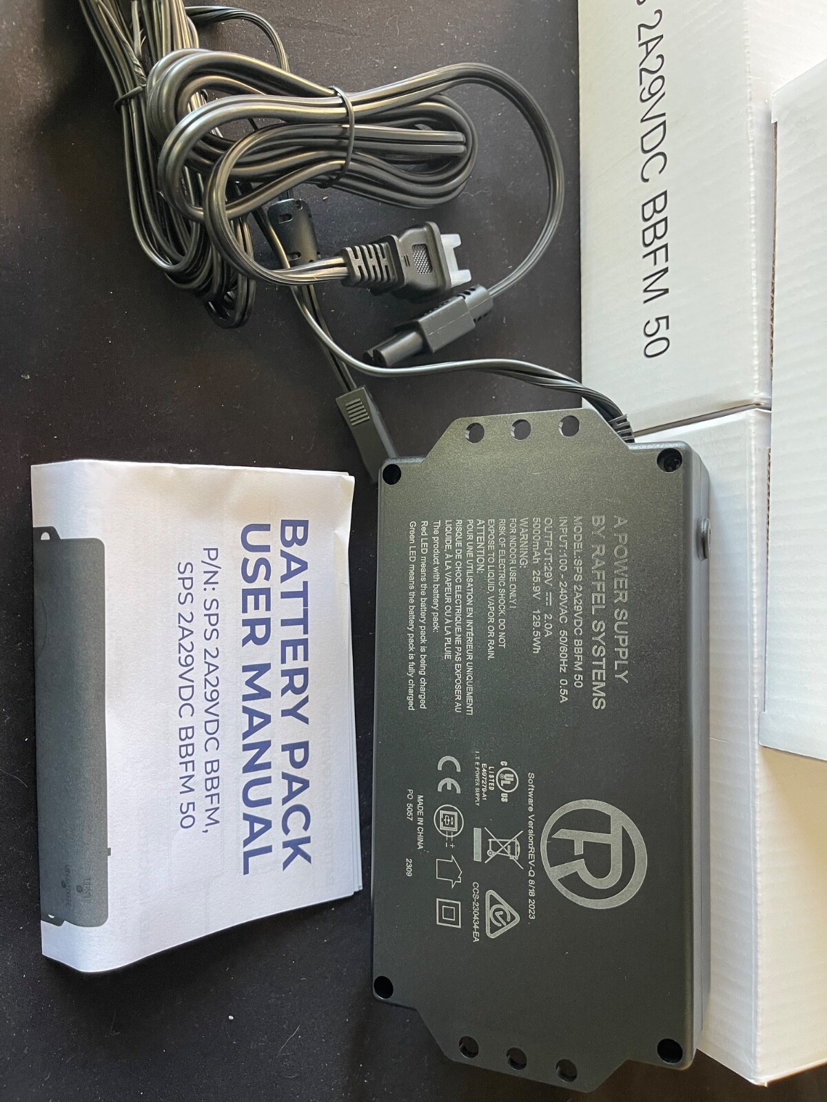 Power Recliner Raffel Systems Battery Pack Power Supply SPS 2A29VDC BBFM 50 gallery
