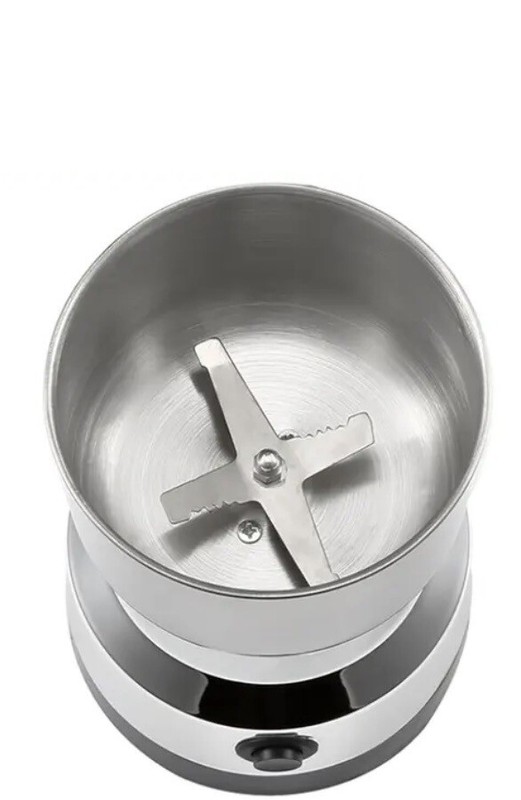 Electric Coffee Bean Grinder Nut Seed Grind Spice Crusher Mill Blender /Silver gallery