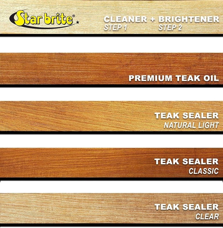 Teak Cleaner - Restore, Renew & Refresh Old Weathered Gray Teak Furniture & O... gallery