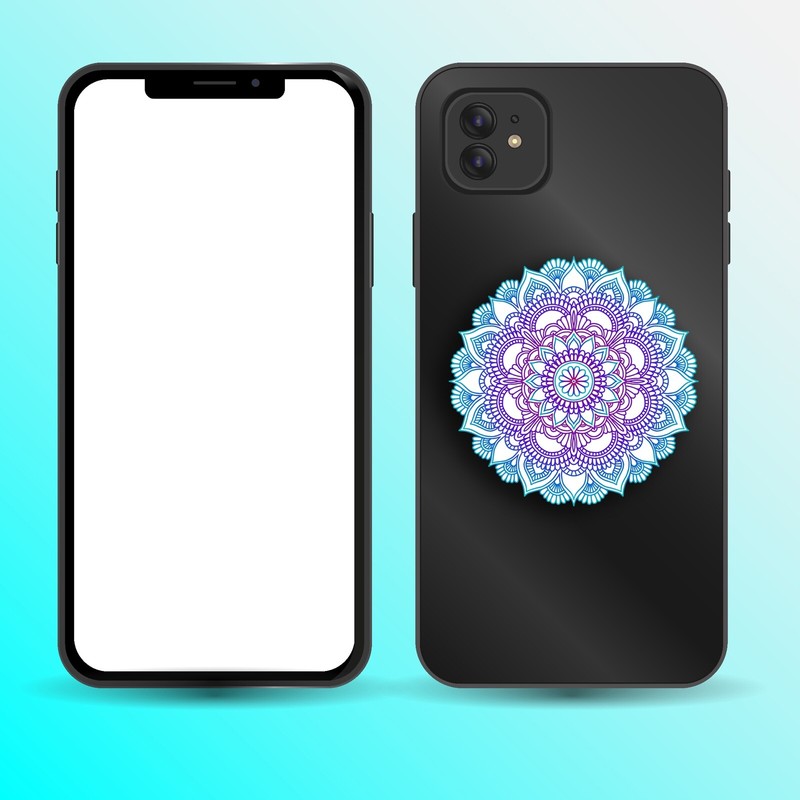 Vibrant Colorful Pattern Mandala Vinyl Sticker Car Sticker Decal Laptop Buddhist gallery
