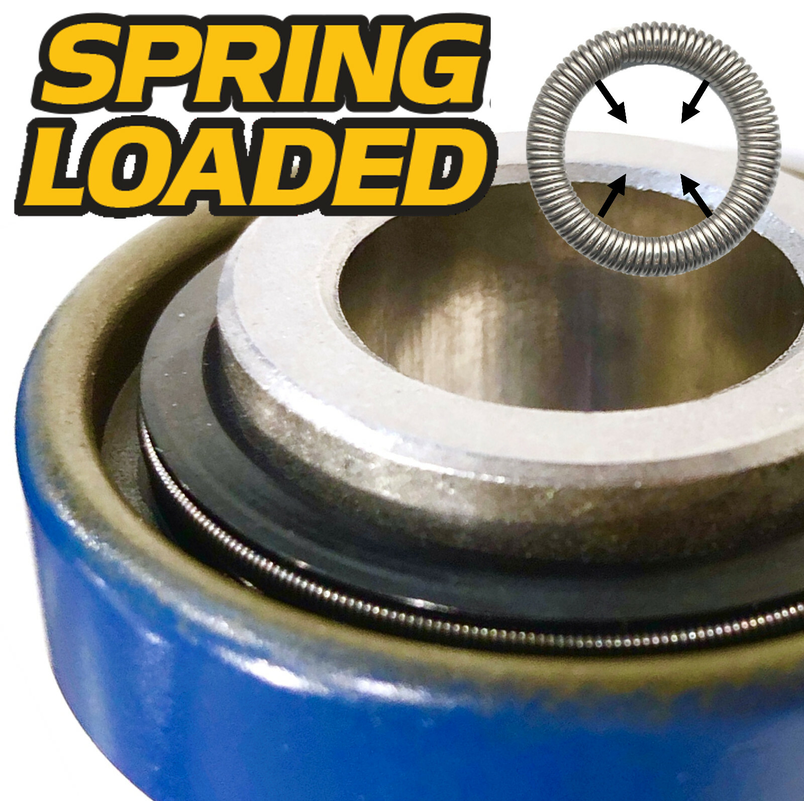 (2 Kits) Front Wheel Bearing Rebuild Kit fits Scag 482621 - OEM UPGRADED SEAL gallery