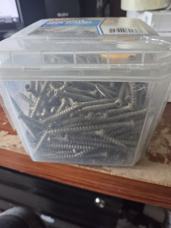 Grip Rite Plua Compoaite Deck SCREW 3"X 9. 5LB gallery