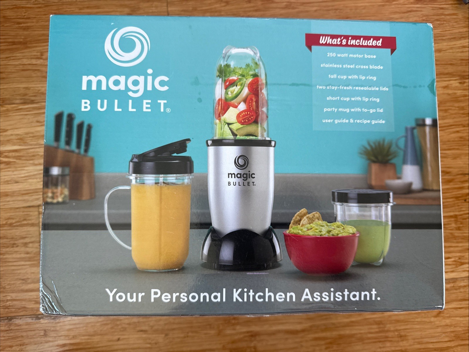 Magic Bullet 11 Piece Set Blender & Mixer MBR-1101 Silver Blender New C4 gallery