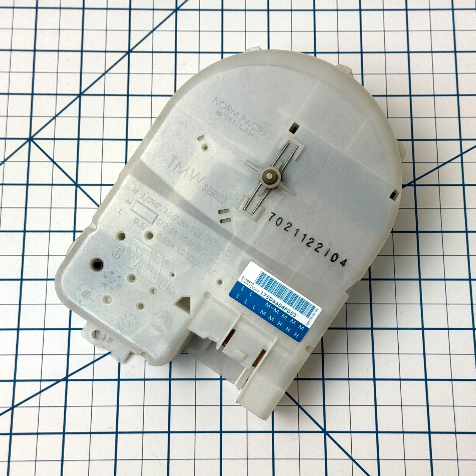 Genuine GE Washer Timer 175D6604P053 WH12X10527 - 60 Days Warranty gallery