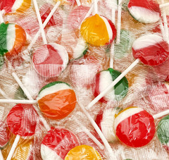 Fruit Lollipops – 2 Pound Bulk Pack (80 Count) – Assorted Fruit Flavored Hard Ca
