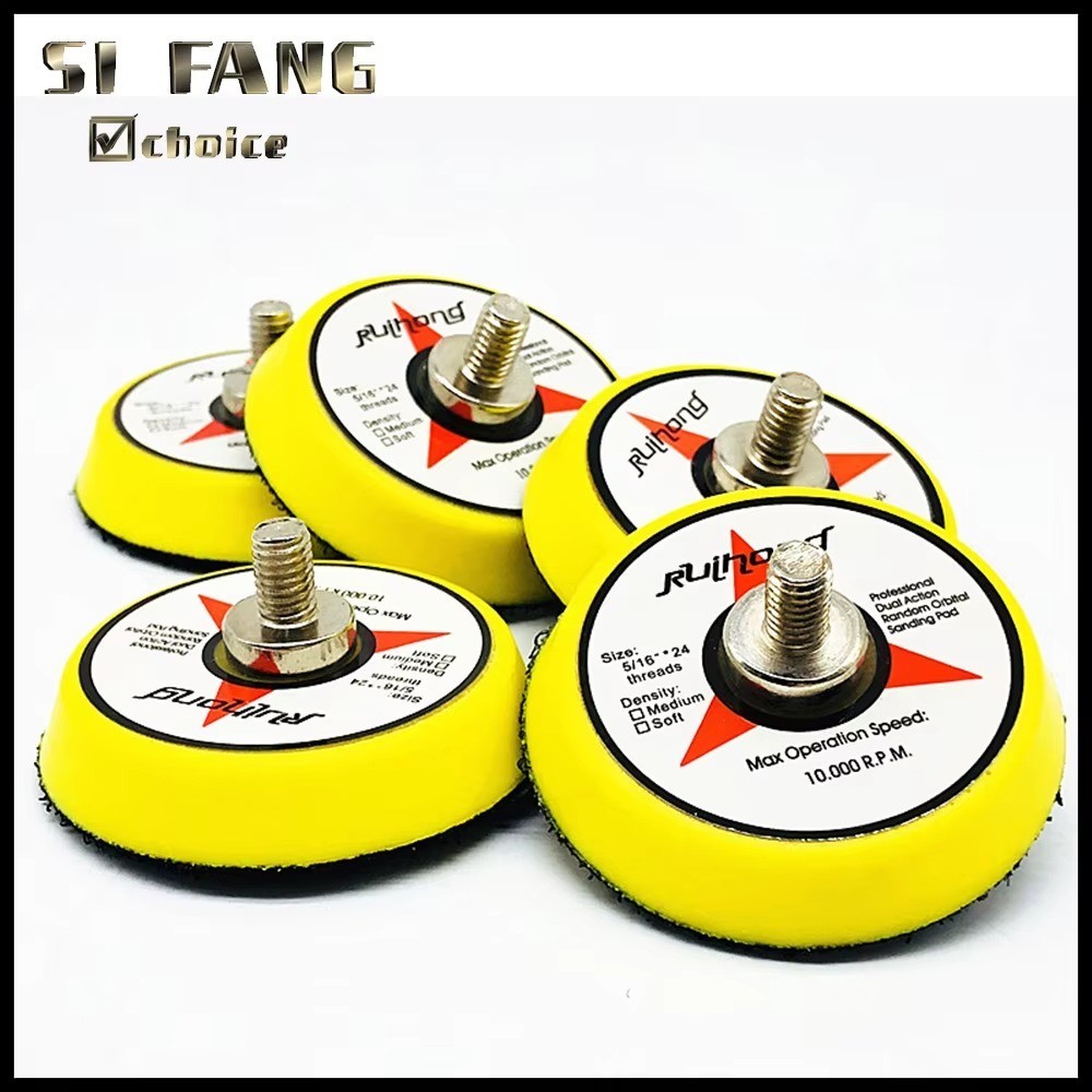 1/2/3/4/5/6 Inch Hook & Loop Sanding Polishing Backing Pad For Polishing M6 M8 gallery