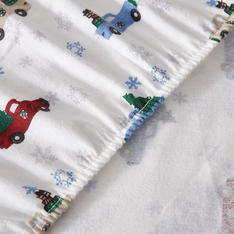 - Queen Sheets, Cotton Flannel Bedding Set, Brushed for Extra Softness, Cozy Hom gallery