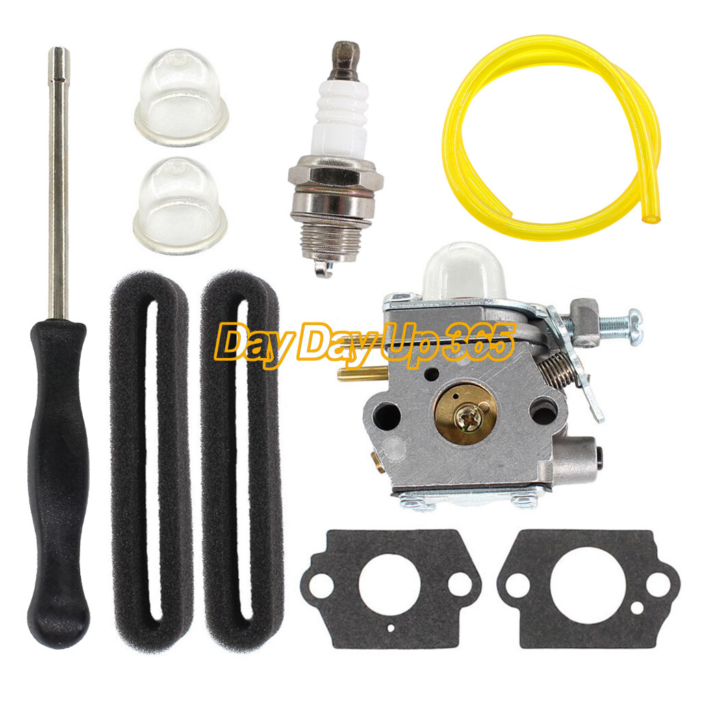 Carburetor Kit For Murray 16" Straight Shaft Trimmer Craftsman 25cc Weedeater gallery