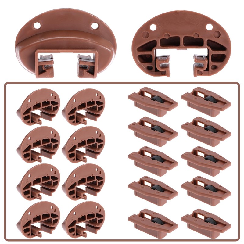 10PCS Drawer Slide Track Guide Glide for kenlin for Rite Trak 2 for Center Mount gallery