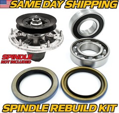 (1 Kit) Spindle Rebuild Kit Fits John Deere 647 647A 7G18 7H17 7H19 717 717A 48