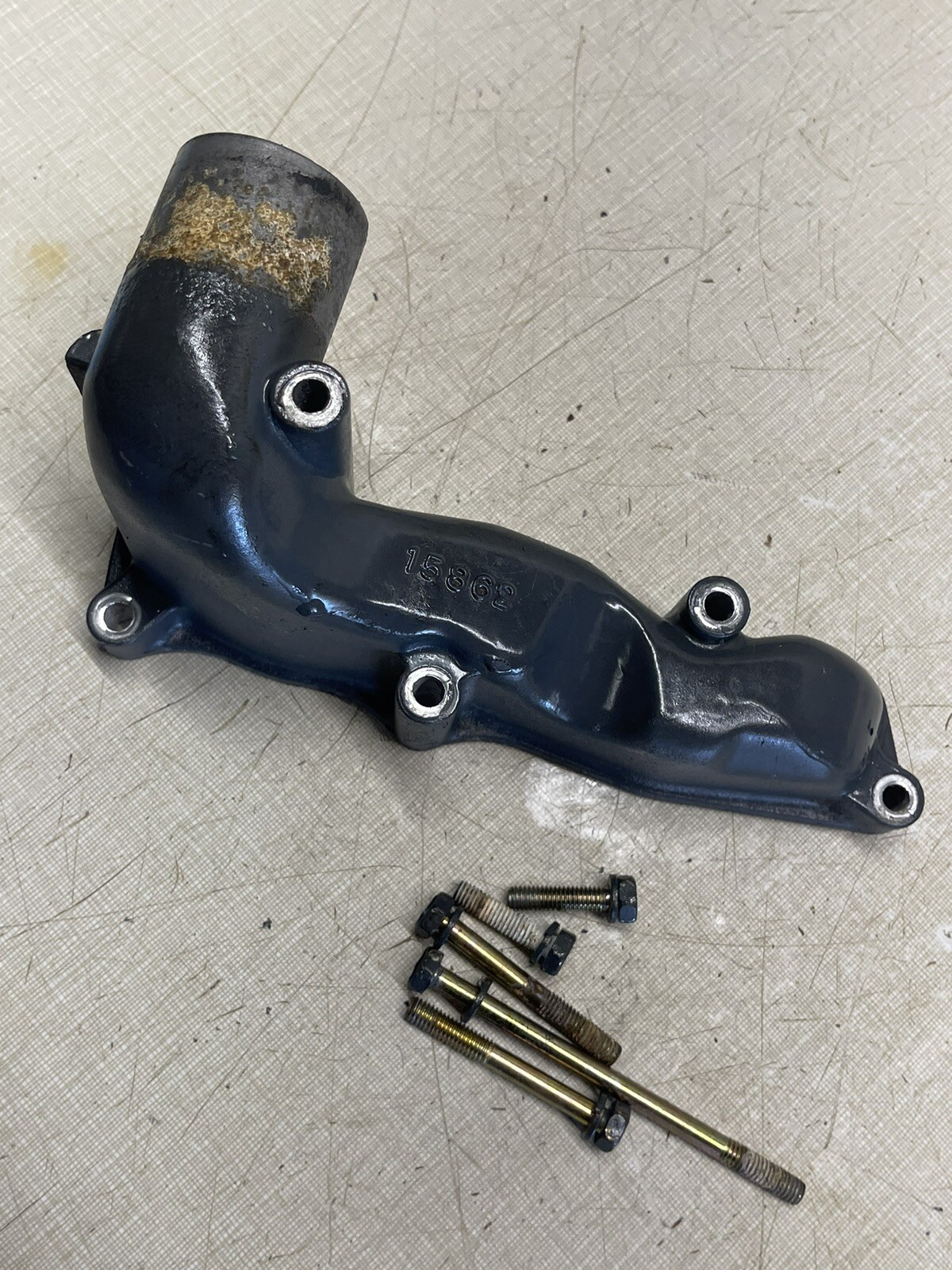 Kubota G2160 Tractor D782 Engine Inlet Manifold gallery
