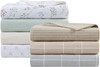 Beautyrest Cotton Sheet Set Cozy Print 100% Cotton Flannel Sheets Warm & Fuzzy B gallery