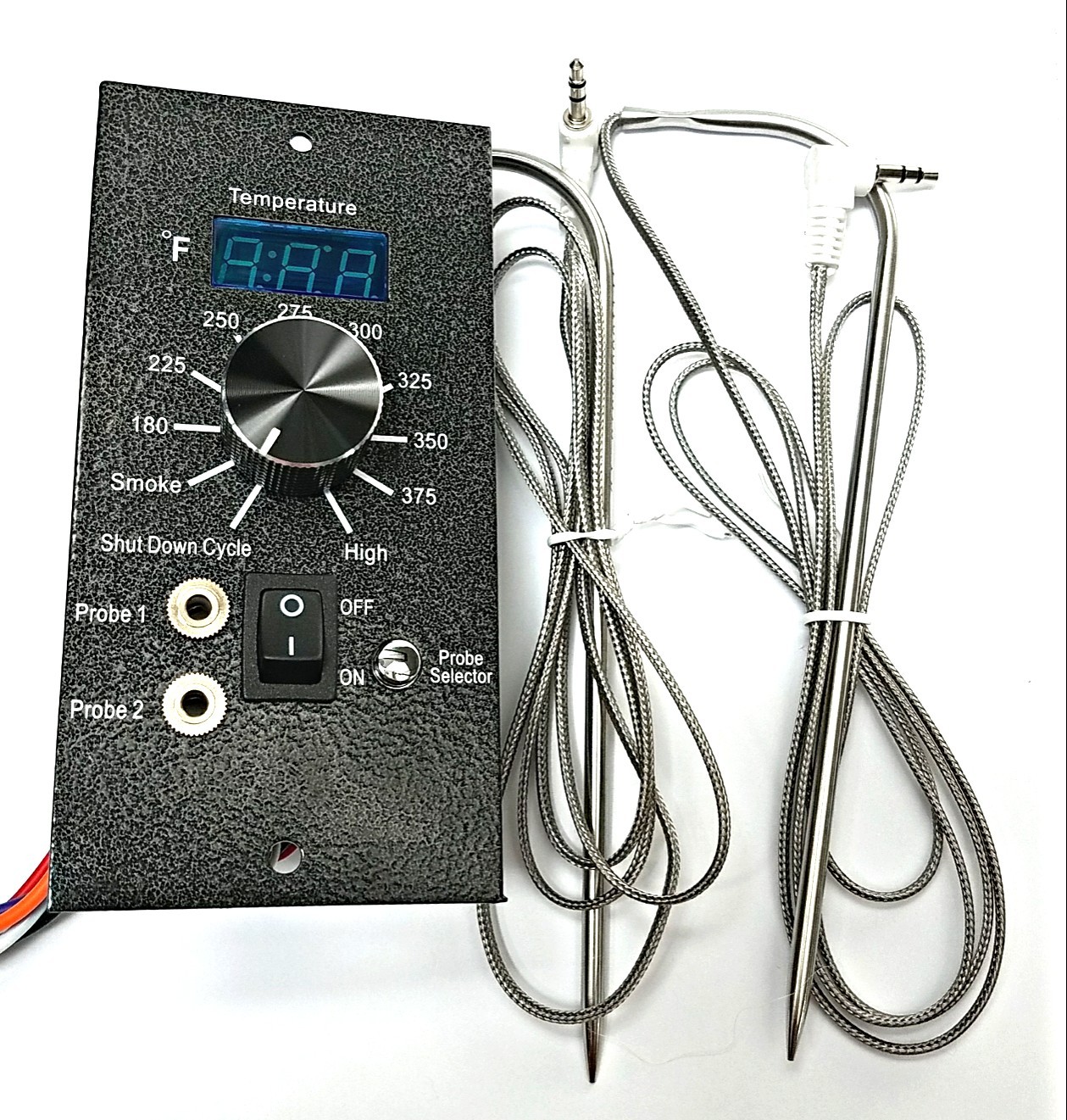 PRO DIGITAL THERMOSTAT CONTROLLER fits TRAEGER & PIT BOSS + RTD & Meat PROBES gallery