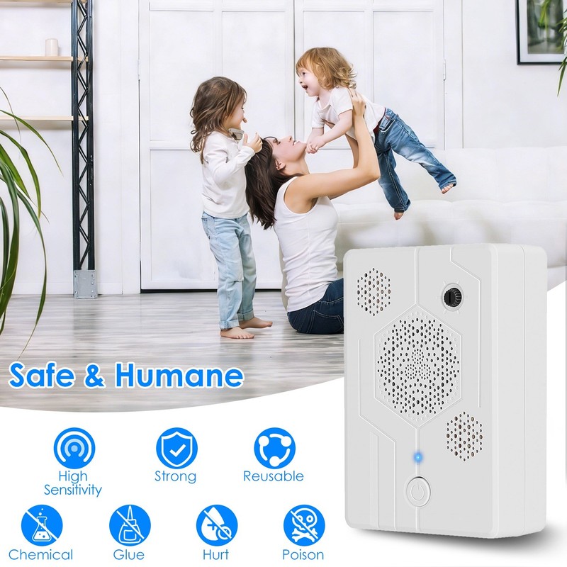 2 Packs Upgraded Rechargeable Ultrasonic Bat Repellent Up To 2055Sq.ft Coverage gallery