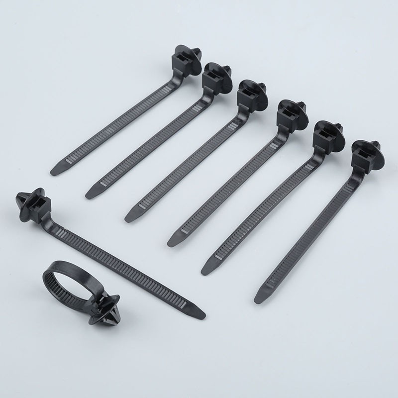 Nightosun Universal Nylon Push Mount Clips Plastic Ties for Home Or Garden Use gallery