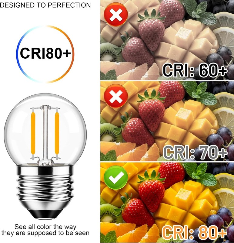 12 Volt Low Voltage LED Light Bulbs - Soft Warm 2700K 1W (Only for 12V -24V DC/A gallery