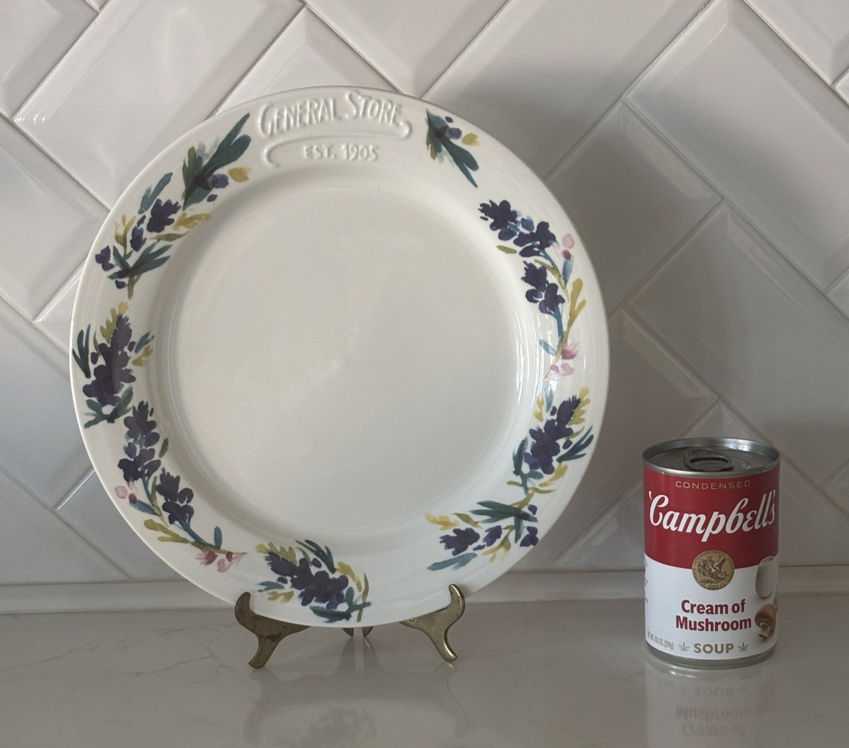 Set of x2~Haven & Key~Bluebonnet Dinner Plates~10 1/2"~General Store~2021~NEW gallery