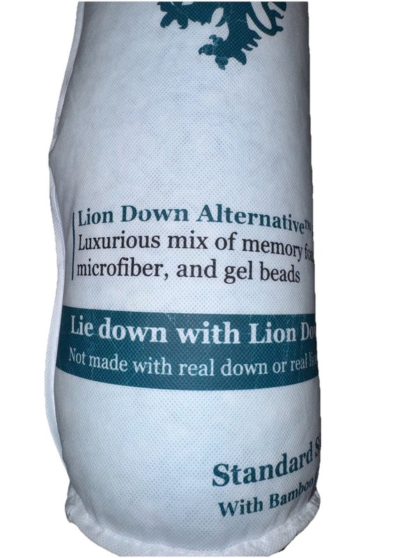 Saybrook Standard Bed Pillow Adjustable Lion Down Alternative FILL ONLY gallery