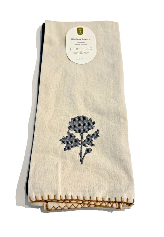 Threshold designed with Studio McGee Cotton Woven Kitchen Towels 18” x 28” 2 Pk gallery