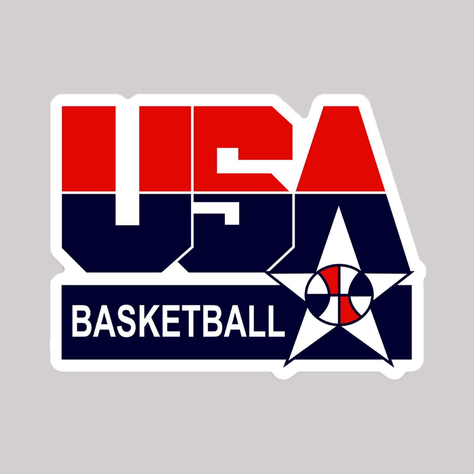 USA Basketball Sticker, 1992 Olympic Dream Team, Various Sizes gallery