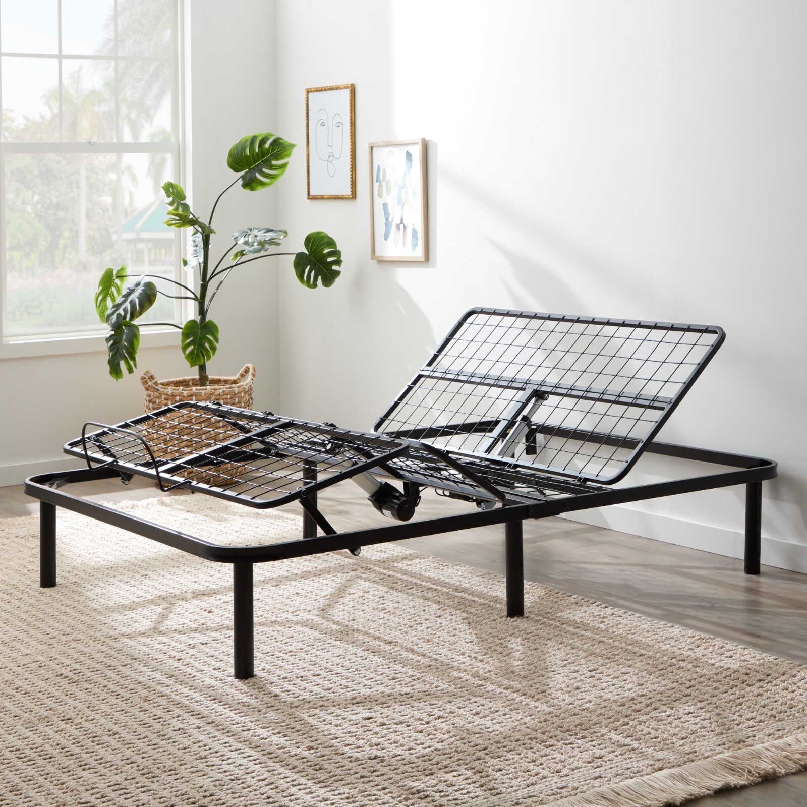 Linenspa Adjustable Base - Bed Frame with Independent Head and Foot Incline gallery