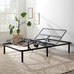 Linenspa Adjustable Base – Bed Frame with Independent Head and Foot Incline