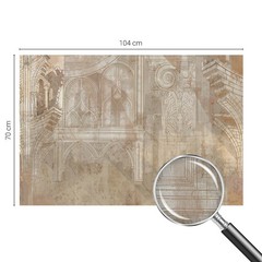 Non-Woven Wall Mural XXL Architectural Details In A Classic Composition