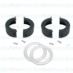 Hot Tub Basics | 2″ Flow Through Heater Split Union Nuts Gaskets 400-5421