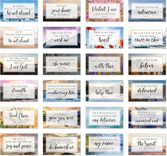Be Not Afraid Bible Verse Cards with Full Scripture – Pack of 48