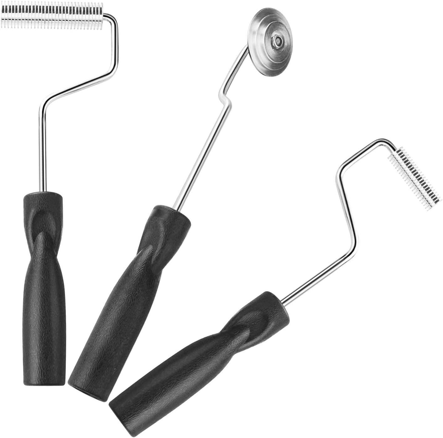 Fiberglass Roller Tools Kit, 3Pcs Bubble Paddle Tool Fiberglass Resin Laminating gallery