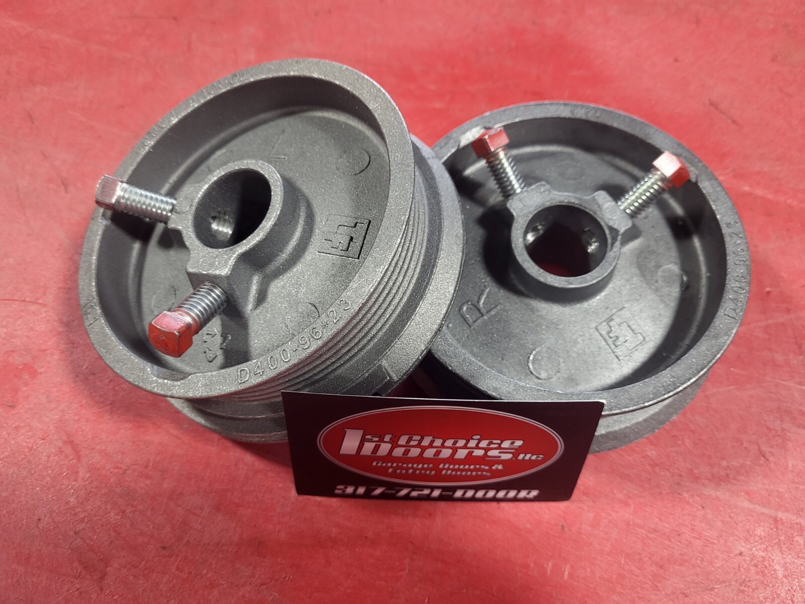 TorqueMaster Conversion to Standard Spring Kit for 9x8 Wayne Dalton Garage Door gallery