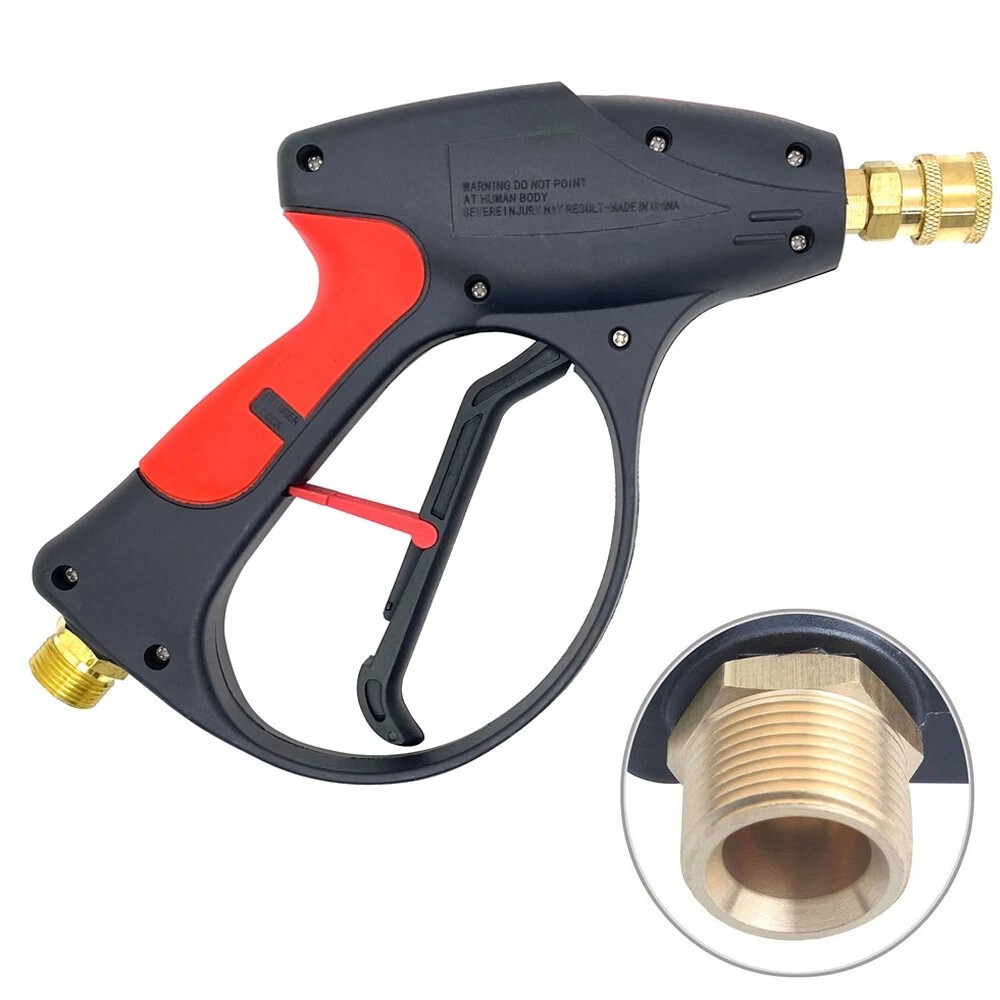 High Pressure 4000PSI Washer Gun For Car Yard Foam Water Spray Power Short Wand gallery