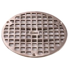 Jay R. Smith Manufacturing A08nbg Grate, Bronze, Round, 7-5/8 In Dia