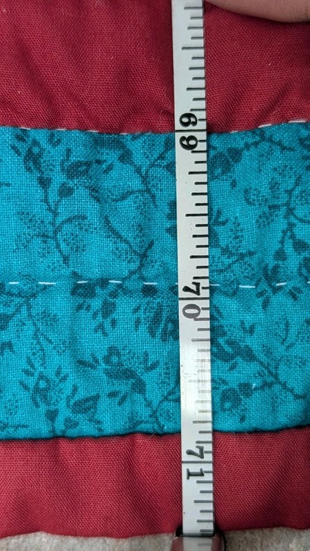 Quilt Handmade Beautiful Pattern Made in Early 90's, 71" + X by 54" Very Clean! gallery