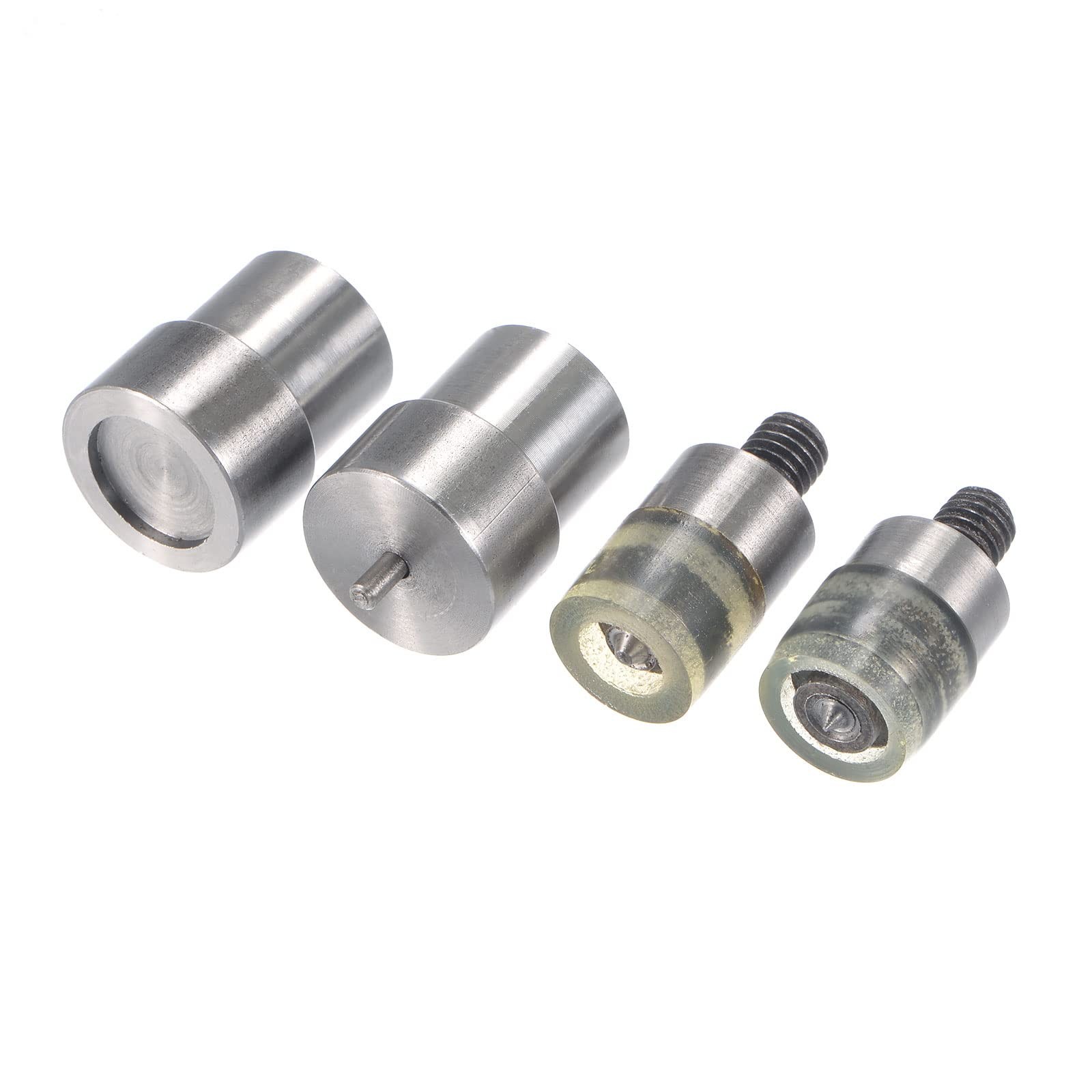 uxcell 15mm Snap Fasteners Button Die for Electric Press Machine Silver gallery